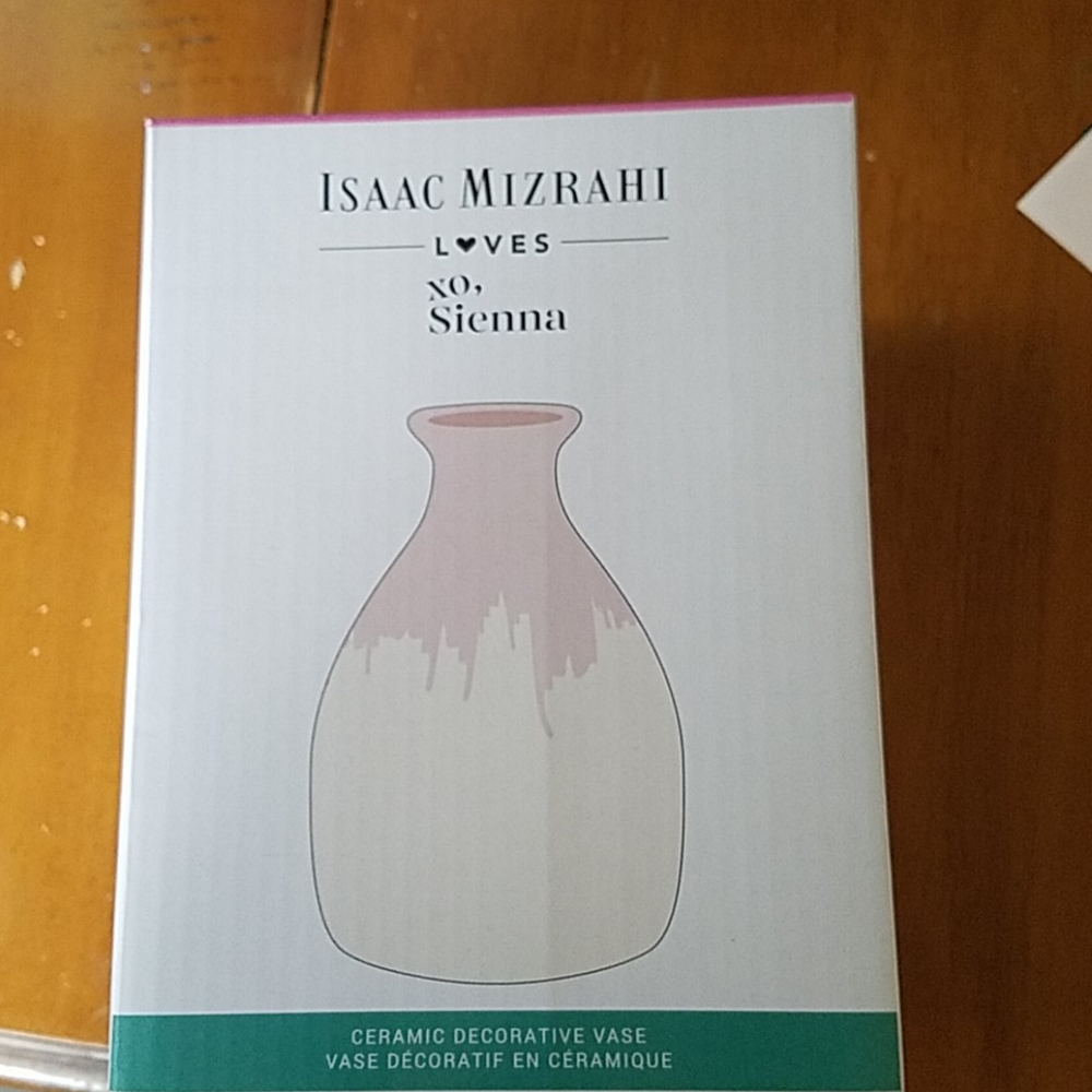 Issac Mizrahi Decorative Vase